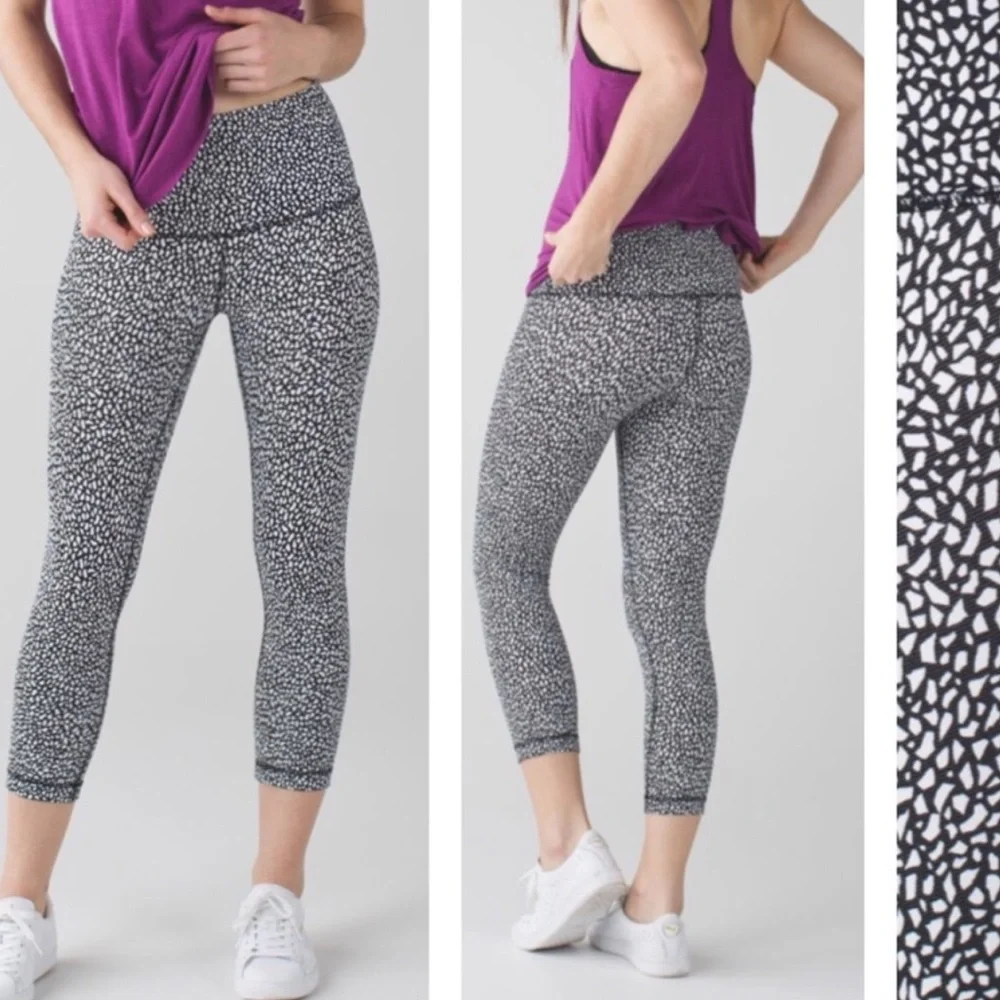Lululemon Wunder Under Crop (Hi-Rise): Miss Mosaic e1.